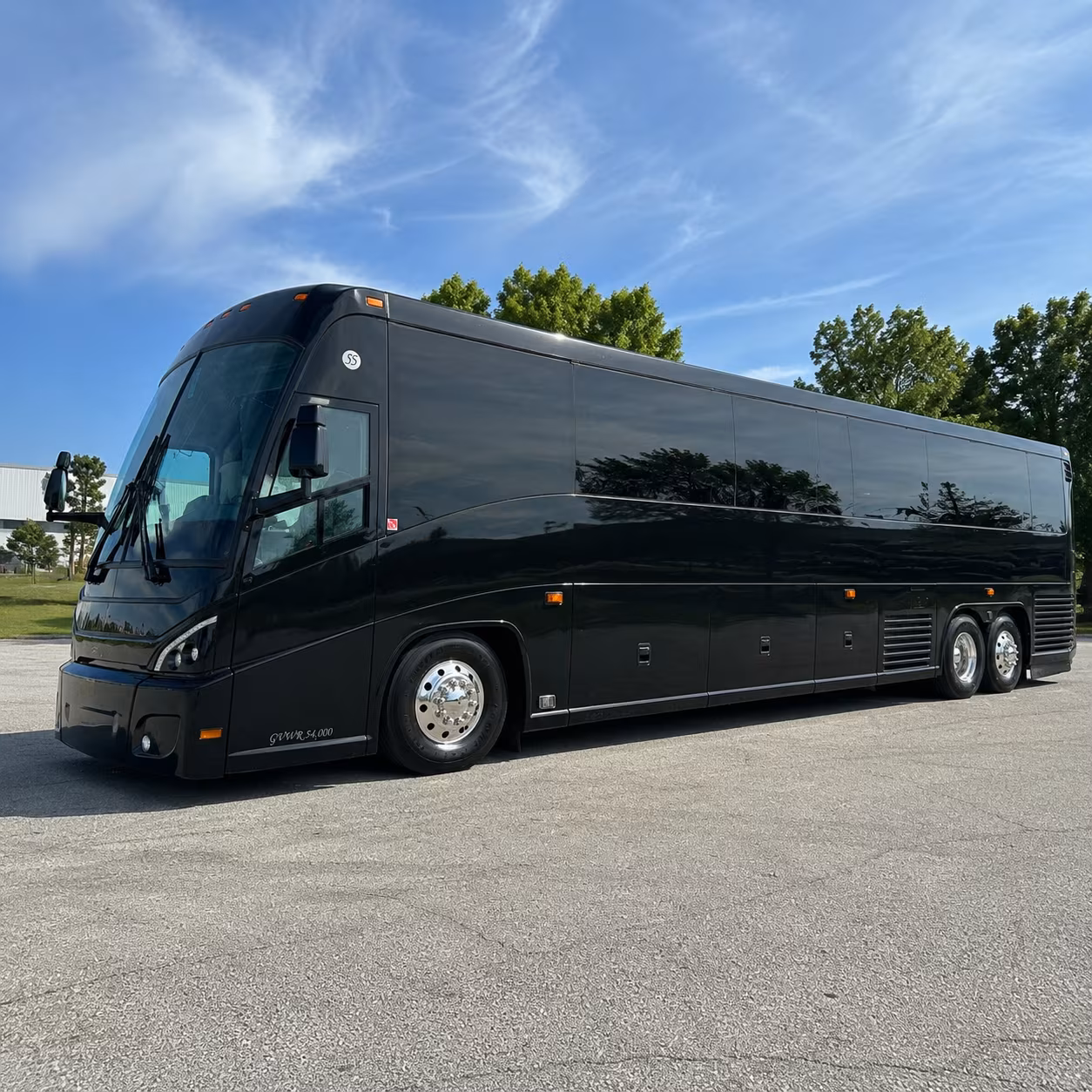compton 47 passenger charter bus