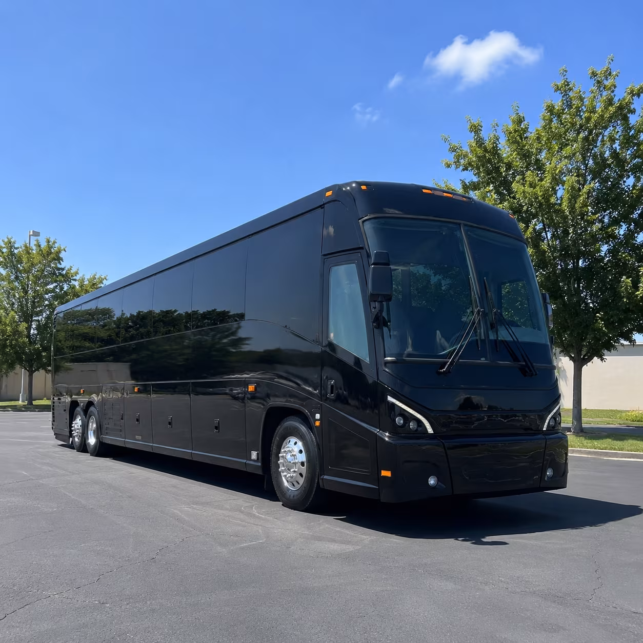compton 56 passenger charter bus