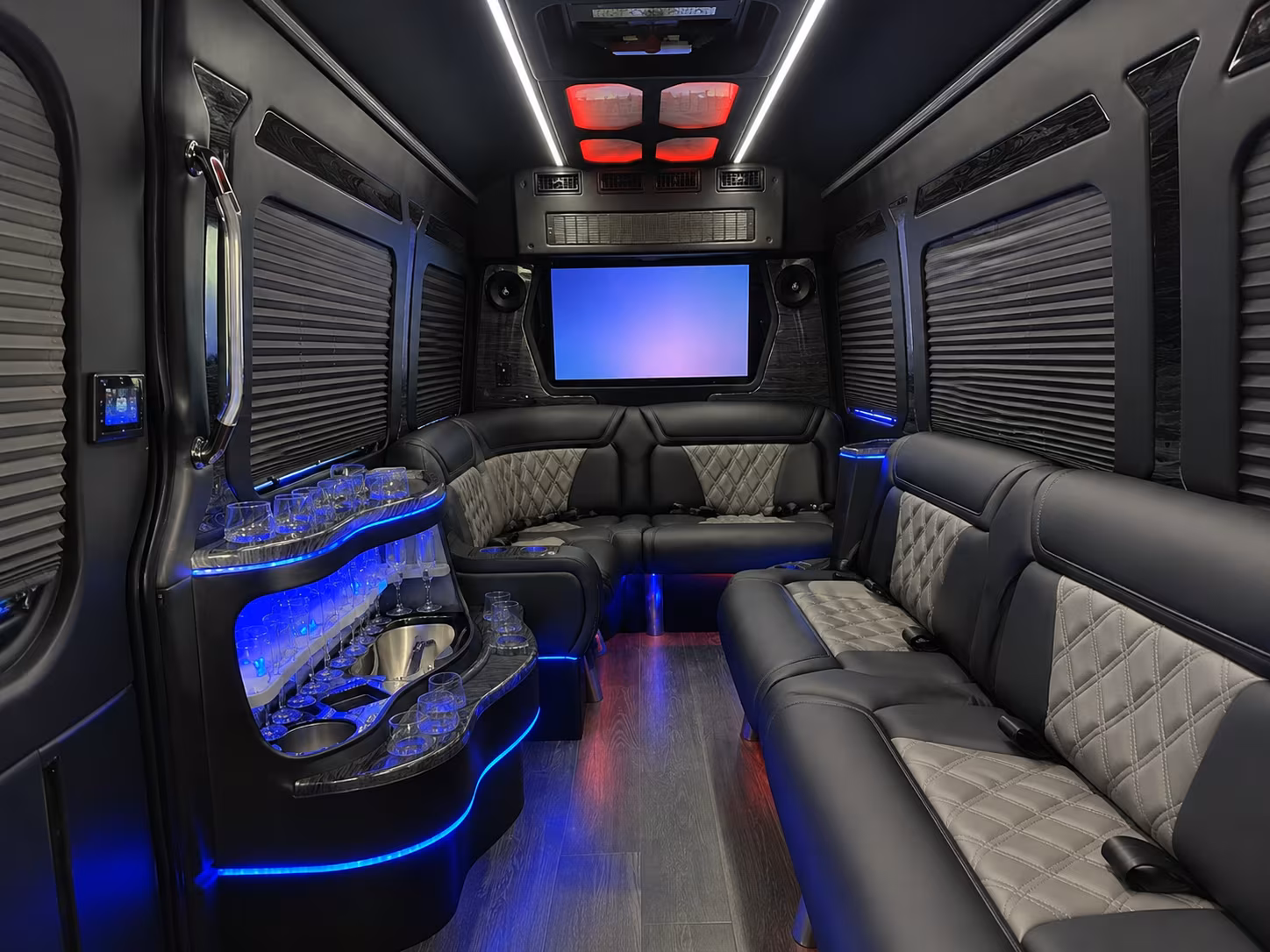 compton airport transportation onboard seating