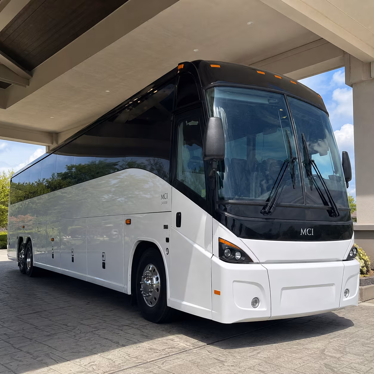 compton corporate charter bus rental