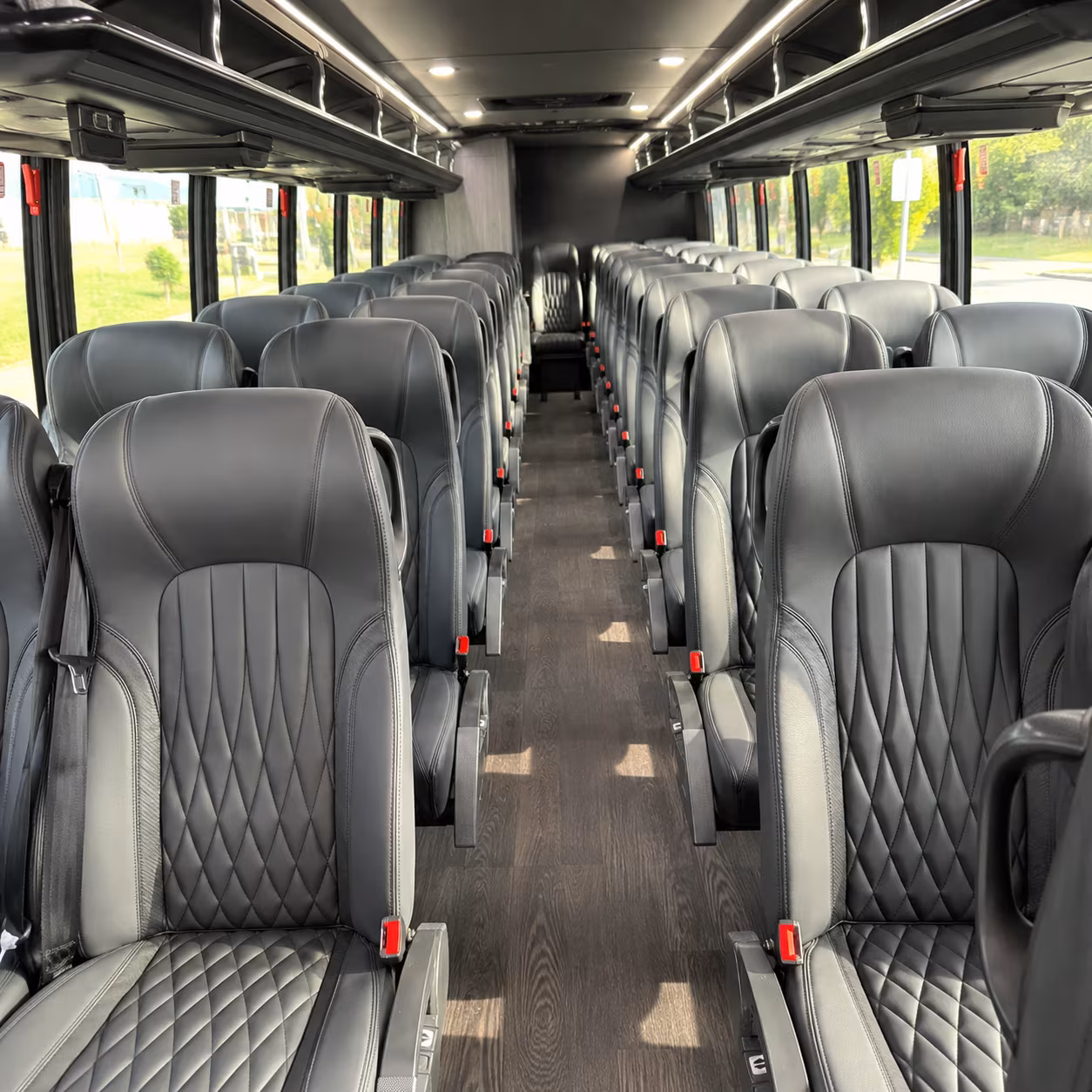 compton field trip transportation onboard seating