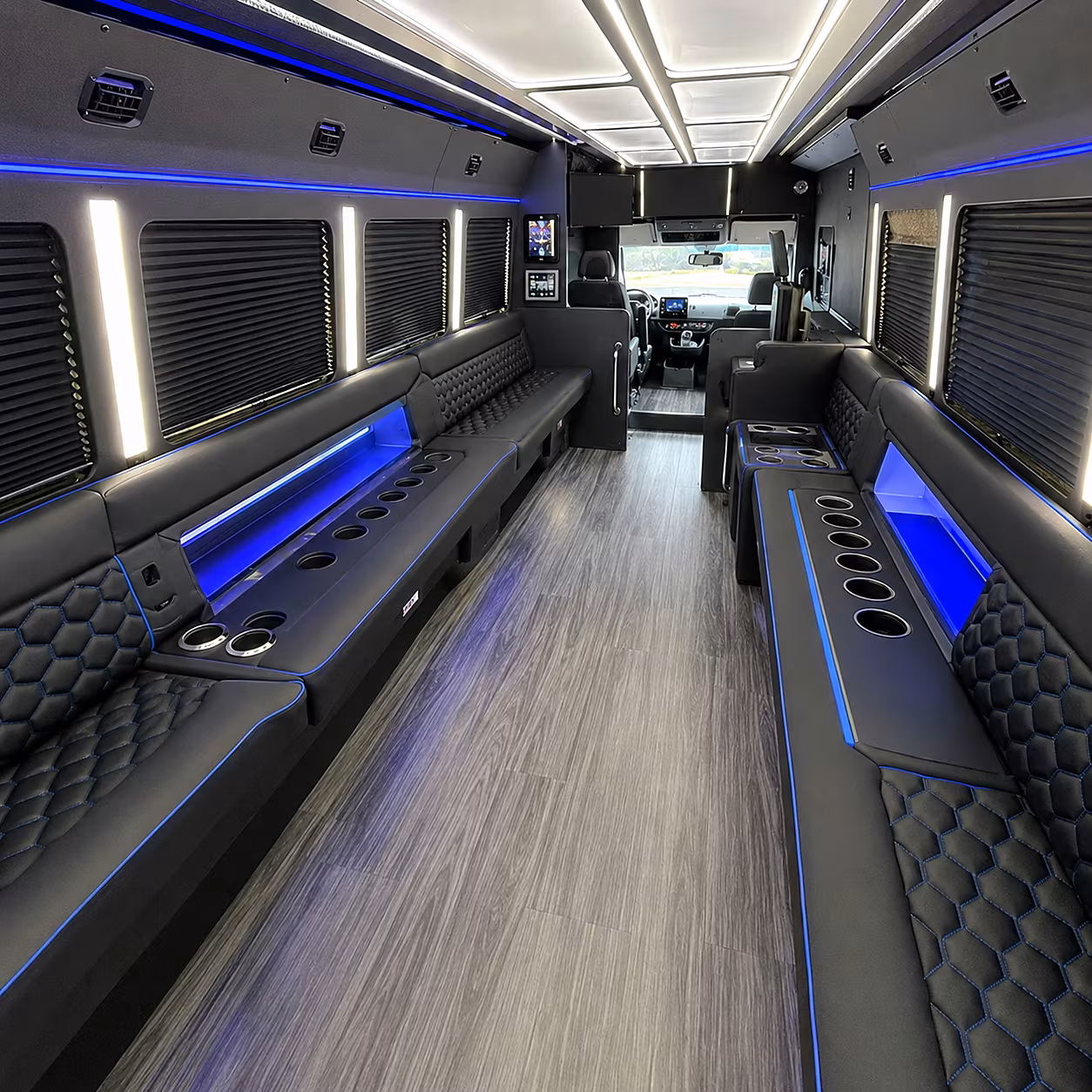 compton new years eve party bus rental