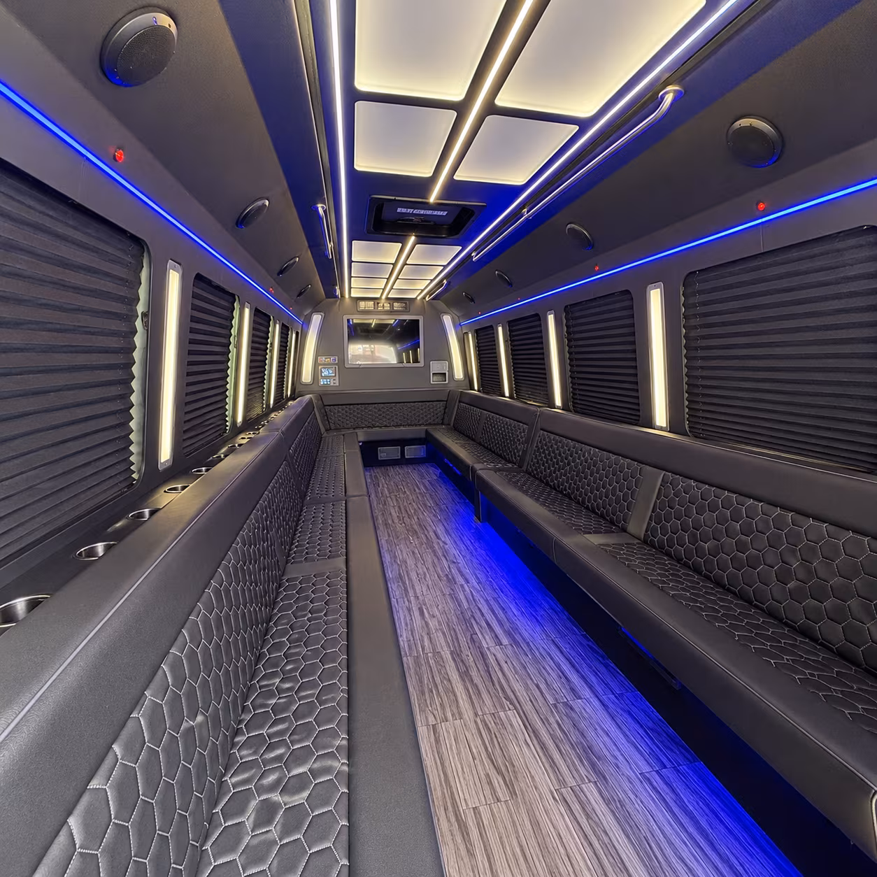 compton party bus inside