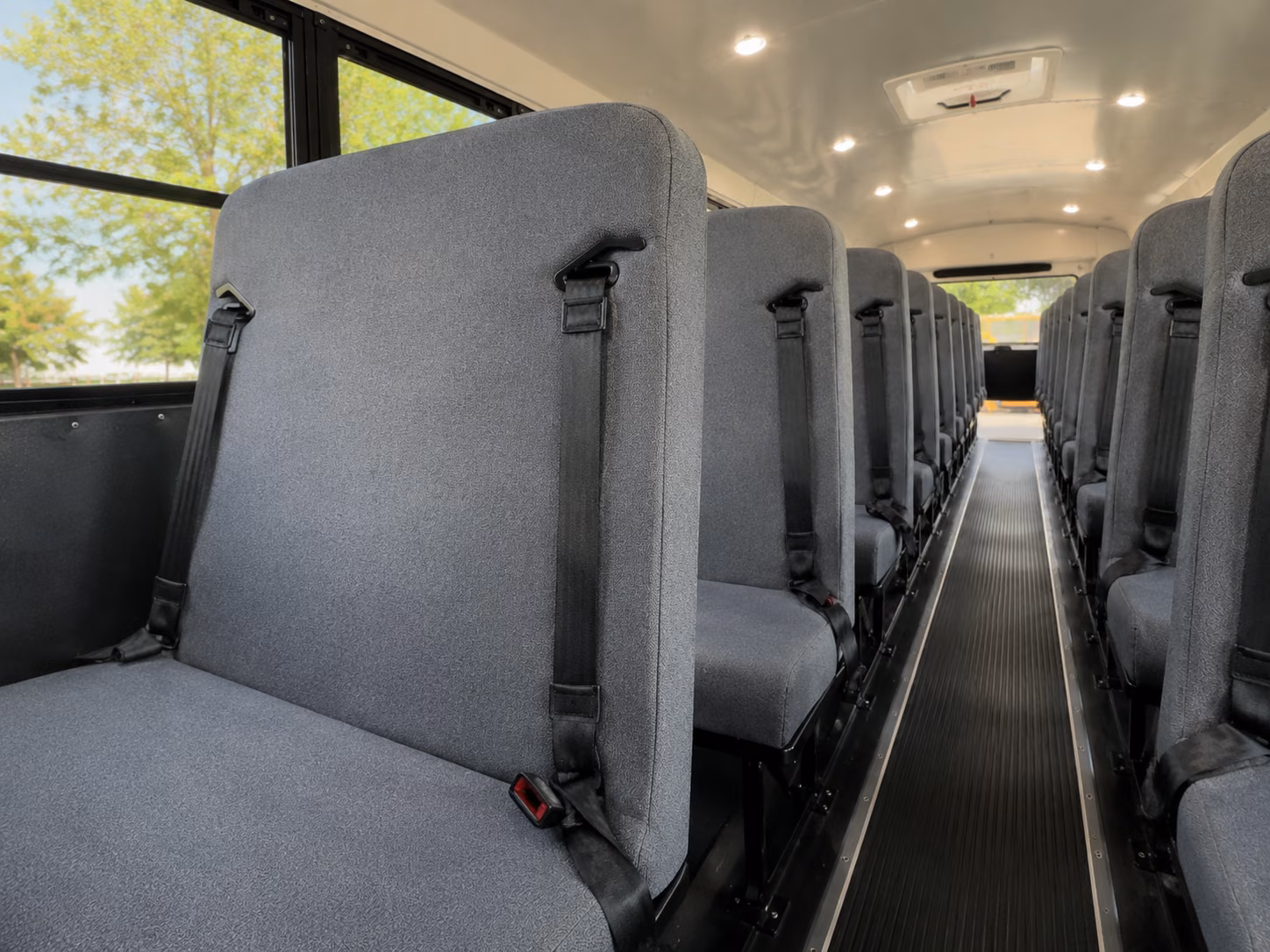 compton school bus inside