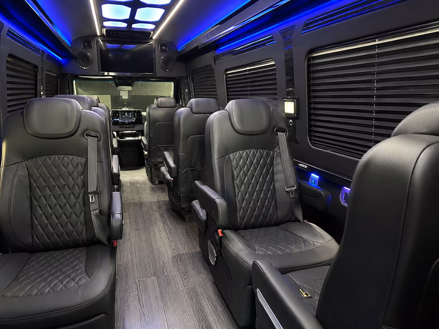 compton sprinter van with driver inside