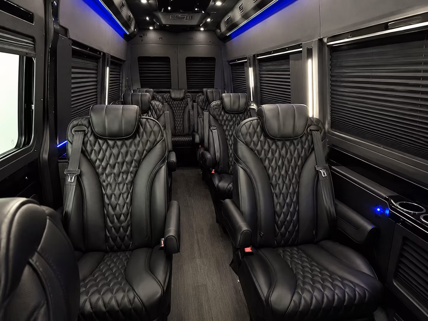 compton sprinter van with driver interior