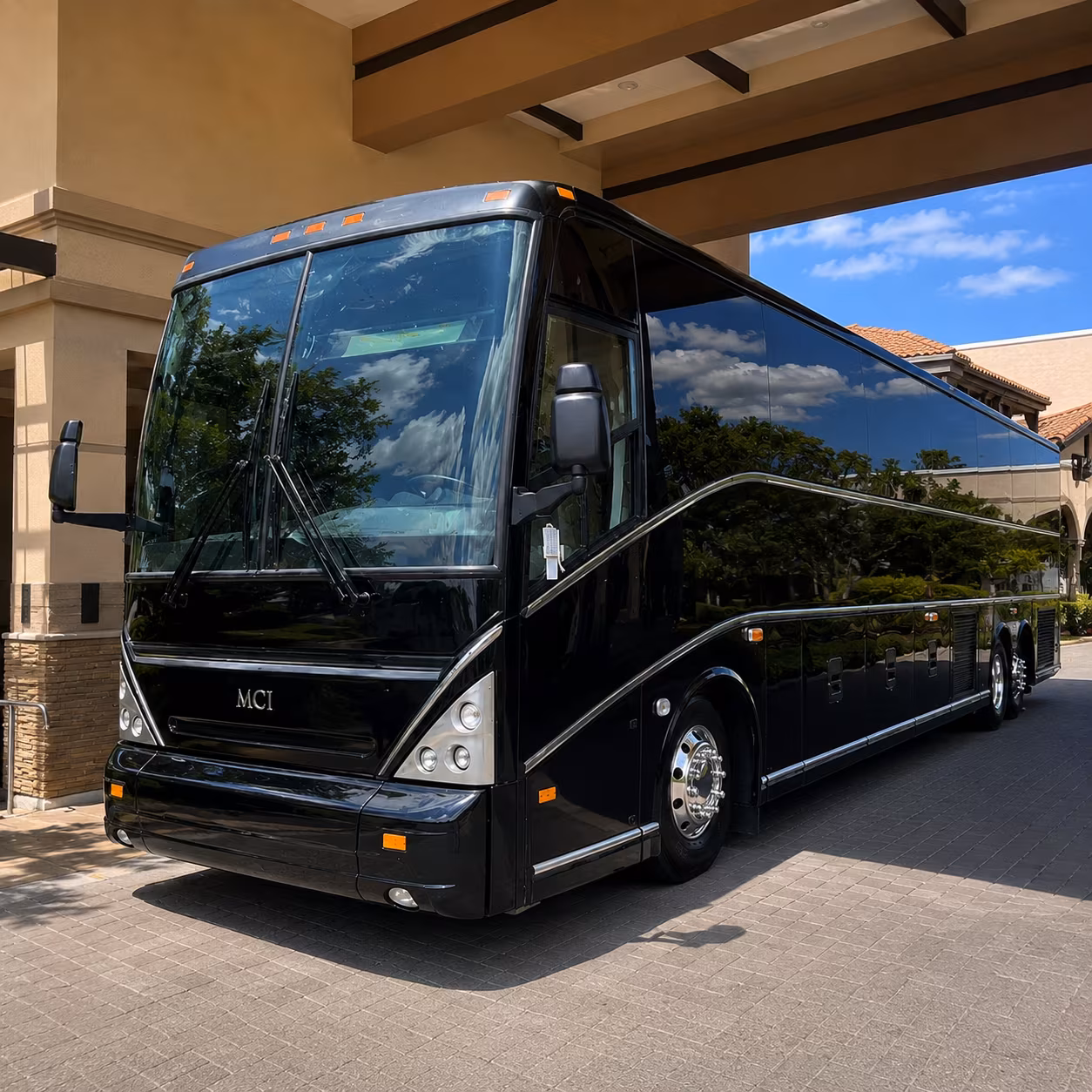 compton wedding transportation onboard seating