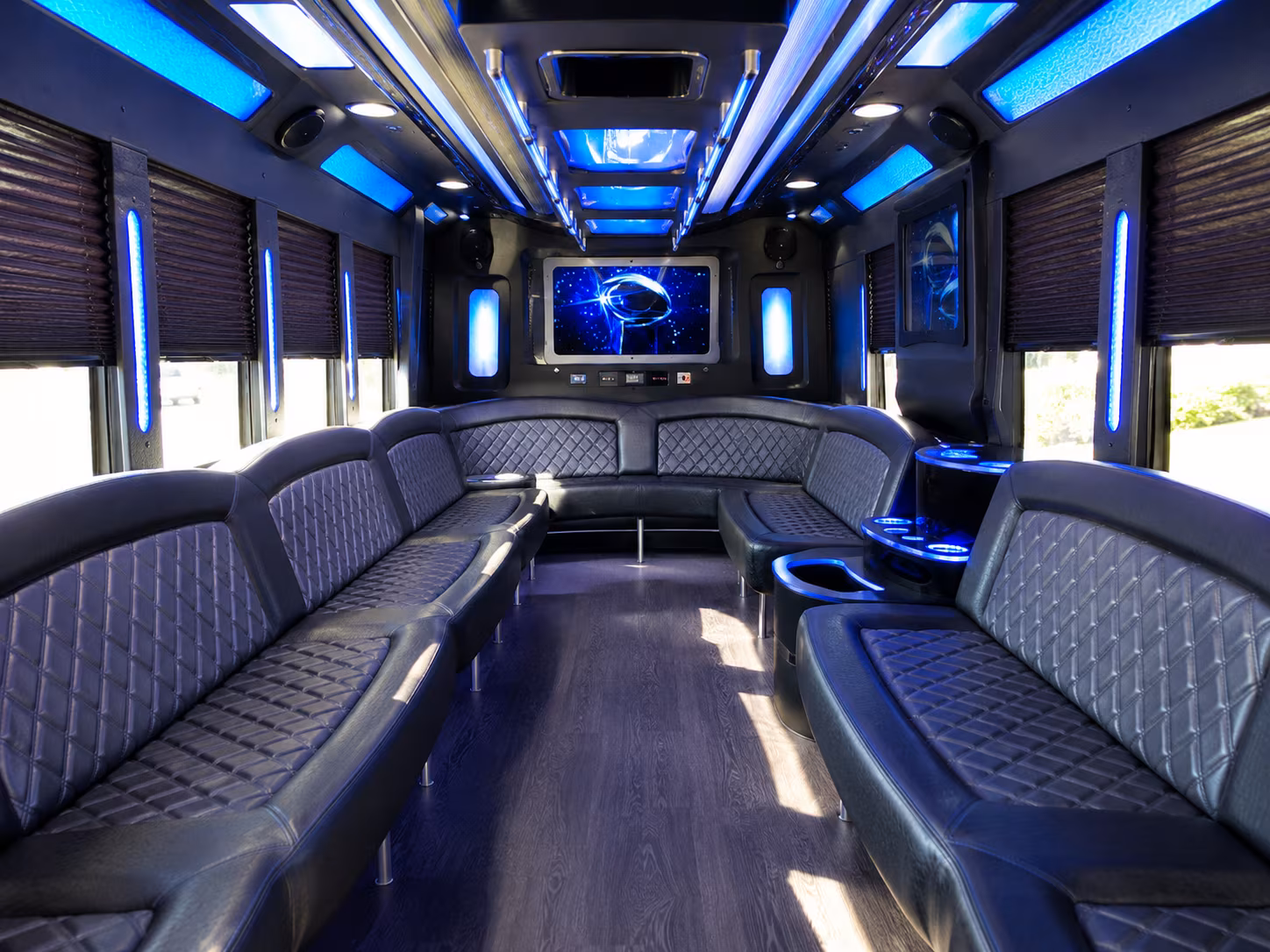 transportation buses for bands performers and touring groups near compton